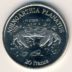 Остров Клиппертон., 20 франков (2011 г.)