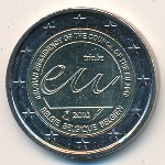 Belgium, 2 euro, 2010