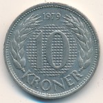 Denmark, 10 kroner, 1979–1981