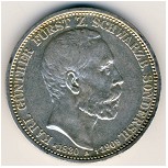 Шварцбург-Зондерхаузен, 3 марки (1909 г.)