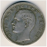 Бавария, 5 марок (1891–1913 г.)
