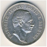 Саксония, 3 марки (1908–1913 г.)