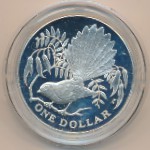 New Zealand, 1 dollar, 1980