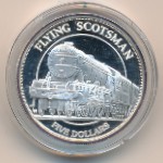Turks and Caicos Islands, 5 crowns, 1996