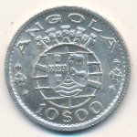 Angola, 10 escudos, 1952–1955