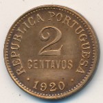 Португалия, 2 сентаво (1918–1921 г.)