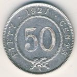 Саравак, 50 центов (1927 г.)