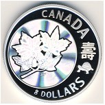 Canada, 8 dollars, 2007