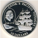 Niue, 10 dollars, 1992