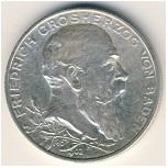 Баден, 2 марки (1902 г.)