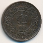 Новая Шотландия, 1 цент (1861–1864 г.)