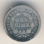 USA, 1 dime, 1837–1838
