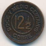 Guatemala, 12 1/2 centavos, 1915