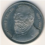 Швейцария, 5 франков (1990 г.)