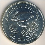 Costa Rica, 50 colones, 1974