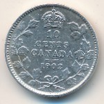 Канада, 10 центов (1902–1910 г.)
