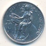 Vatican City, 10 lire, 1986