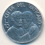 Vatican City, 10 lire, 1990