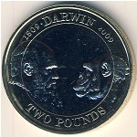 Великобритания, 2 фунта (2009 г.)