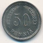 Finland, 50 pennia, 1943–1948