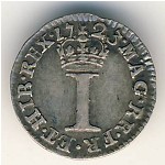 Великобритания, 1 пенни (1716–1727 г.)