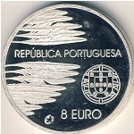 Португалия, 8 евро (2005 г.)