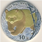 Китай, 10 юаней (2002 г.)