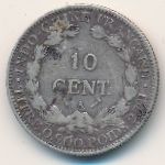 Французский Индокитай, 10 центов (1885–1895 г.)