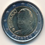Spain, 2 euro, 1999–2006