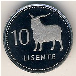 Лесото, 10 лисенте (1979–1989 г.)