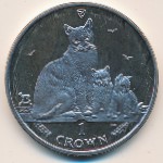 Isle of Man, 1 crown, 2014