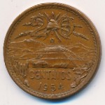Mexico, 20 centavos, 1943–1955