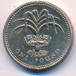Great Britain, 1 pound, 1985–1990