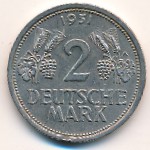 ФРГ, 2 марки (1951 г.)