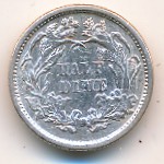USA, 1/2 dime, 1860–1873