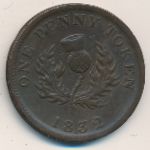 Новая Шотландия, 1 пенни (1824–1832 г.)