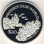 Tuvalu, 20 dollars, 1994