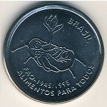 Brazil, 10 centavos, 1995