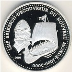 Бенин, 1000 франков КФА (2001 г.)