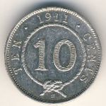 Саравак, 10 центов (1900–1915 г.)