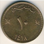 Оман, 10 байз (1975–1997 г.)