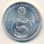 Portugal, 5 euro, 2006