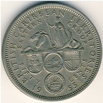 Восточные Карибы, 50 центов (1955–1965 г.)