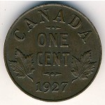 Канада, 1 цент (1920–1936 г.)