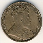Ньюфаундленд, 1 цент (1904–1909 г.)
