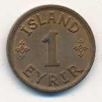 Исландия, 1 эйрир (1940–1942 г.)