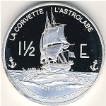 Французские Южные и Антарктические Территории, 1 1/2 евро (2004 г.)