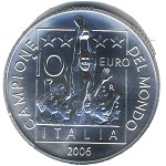 Italy, 10 euro, 2006
