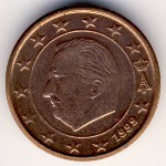 Бельгия, 1 евроцент (1999–2007 г.)