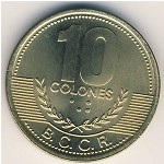 Коста-Рика, 10 колон (1997 г.)